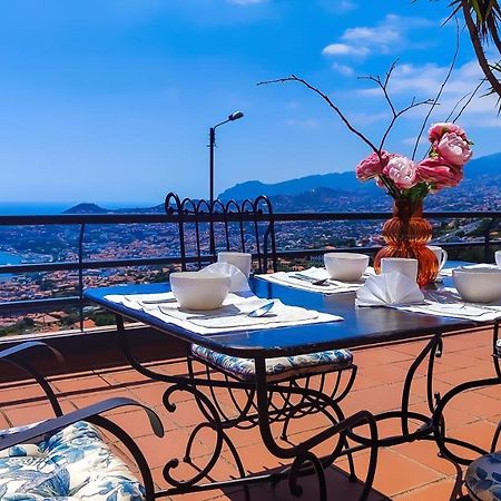 Casa Gina, With Views To Funchal Bay Villa Bagian luar foto